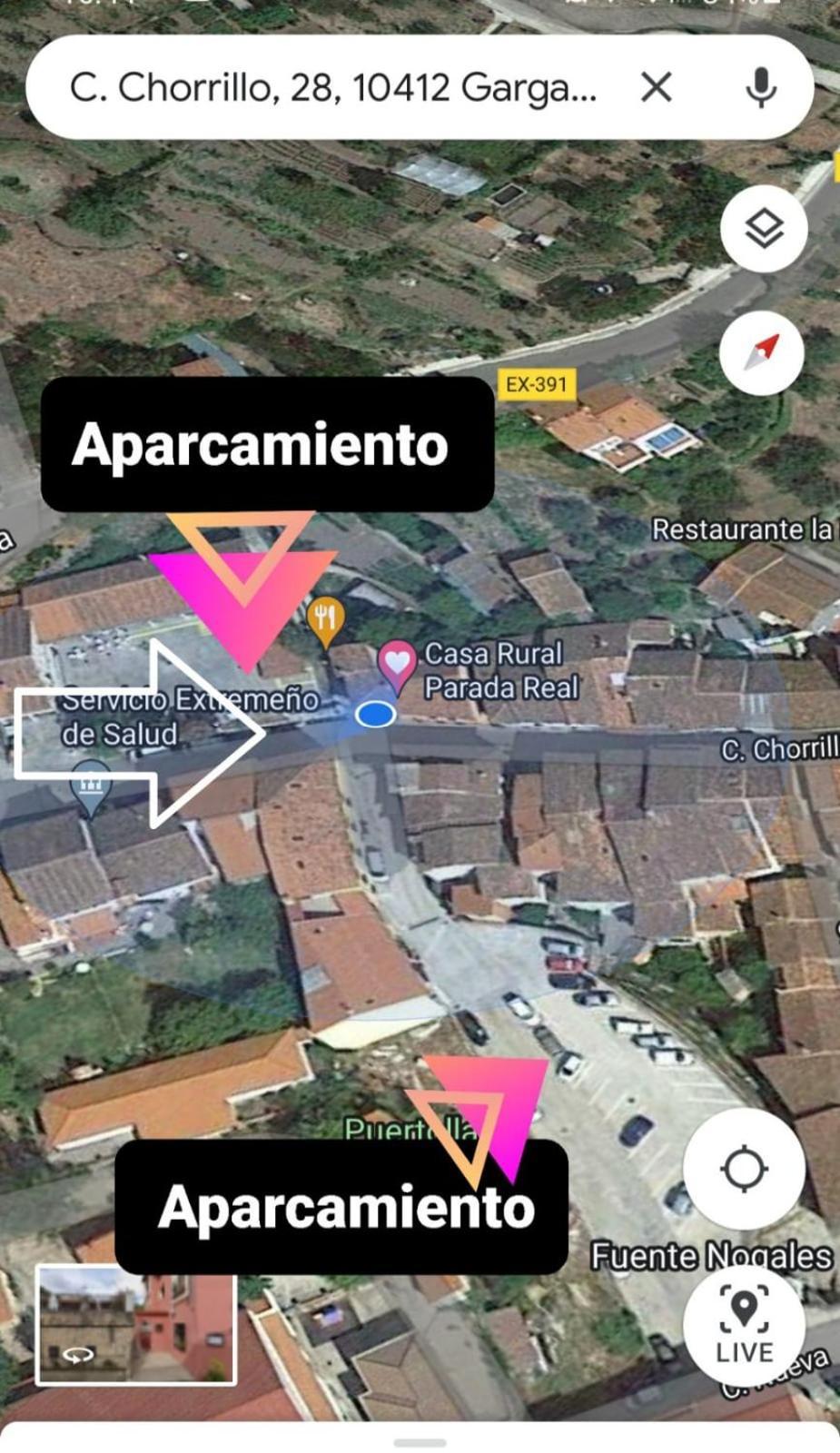Casa Rural Parada Real Garganta la Olla Dış mekan fotoğraf